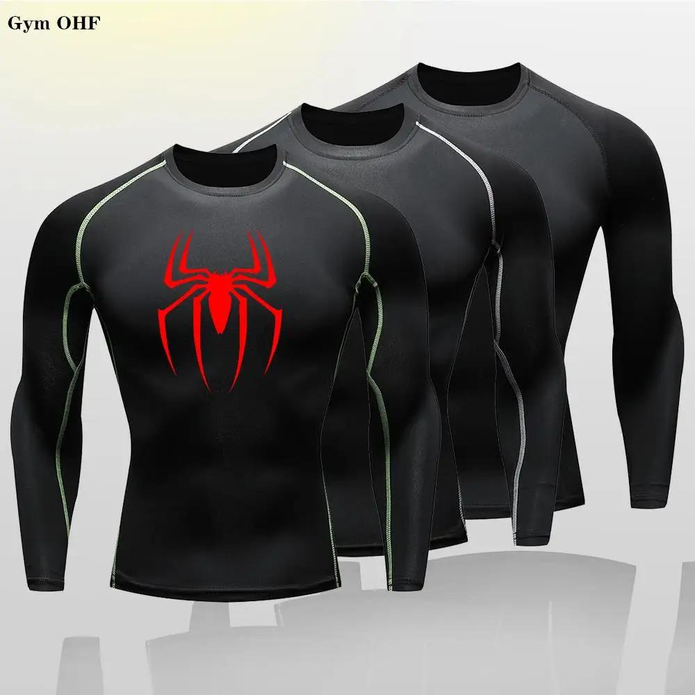 T-shirt à manches longues pour enfants, vêtements de course à Compression, chemises d'entraînement d