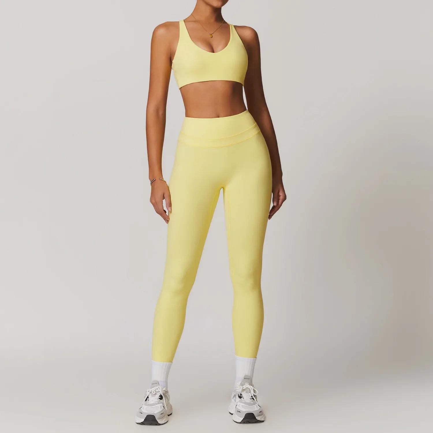 2 pièces vêtements de sport femmes Yoga ensemble vêtements de sport vêtements de sport costumes de Y