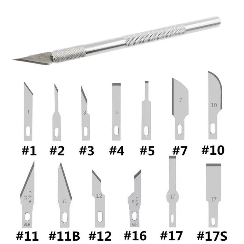 20 Lames de découpe pour sculpture sur bois, outils d'artisanat, de gravure et de sculpture, pour le