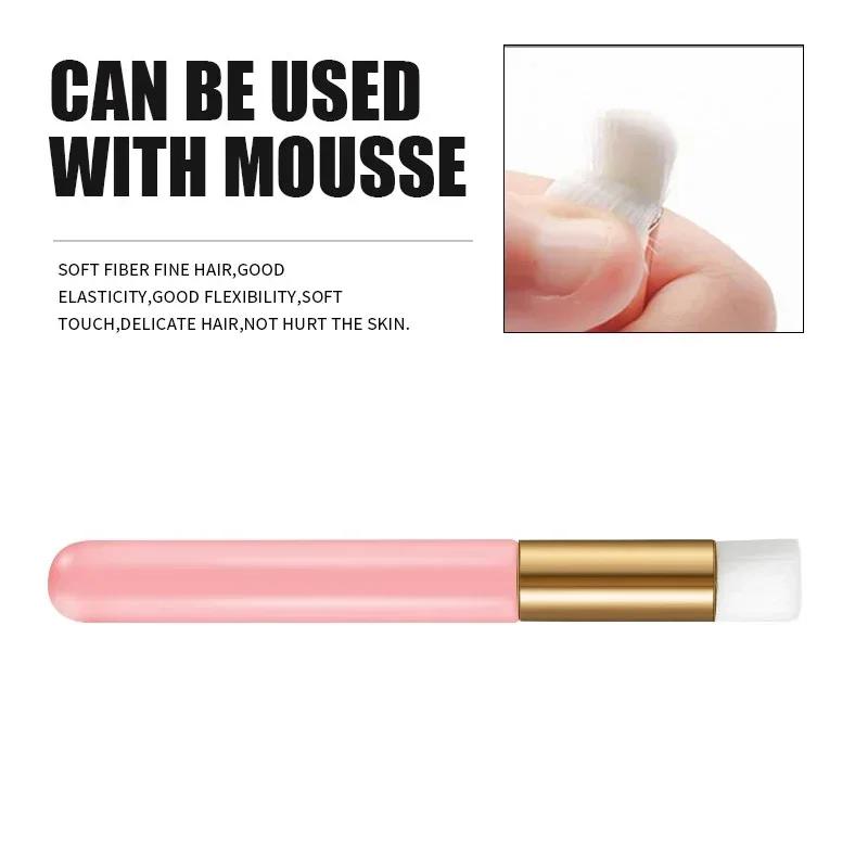 Brosse de nettoyage des cils, brosse de shampoing pour Extensions de cils, dissolvant de points noir