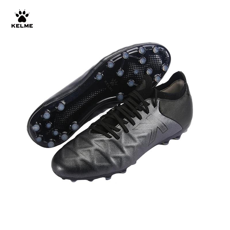 KELME Football MG chaussures crampons en peau de veau Match gazon artificiel antidérapant amorti for