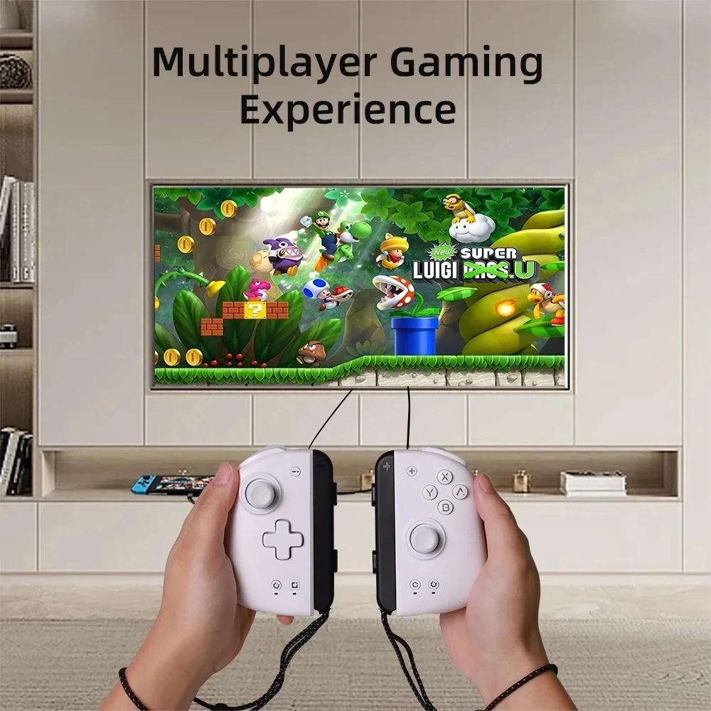 Support de contrôleur Mobapad M6s pour Nintendo Switch/Switch Oled Hall Joystick manette de jeu Blue