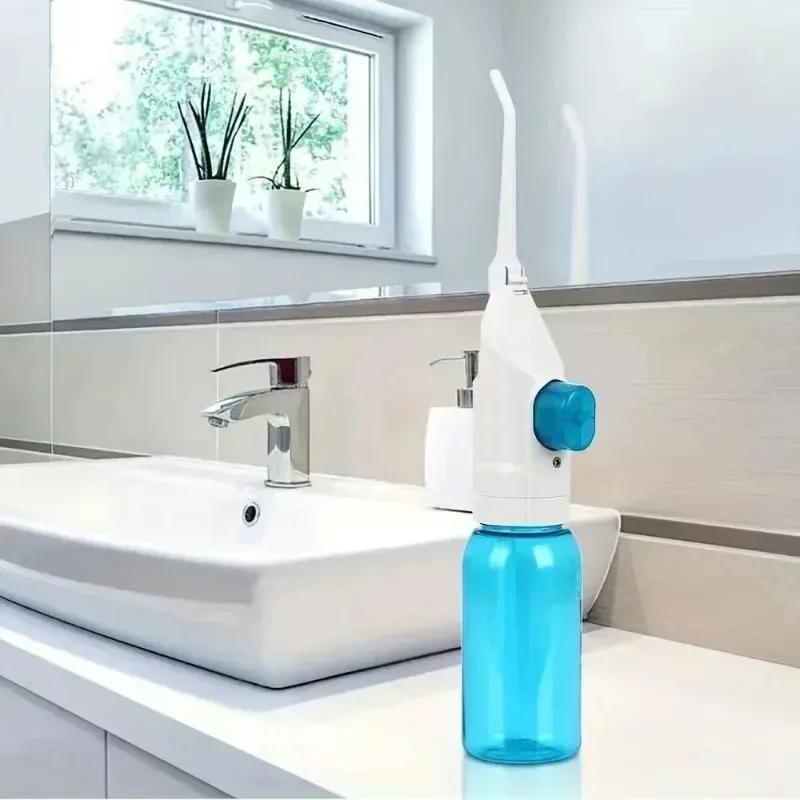 Irrigateur buccal haute pression, hydropulseur Portable, Style cure-dents manuel, nettoie en profond