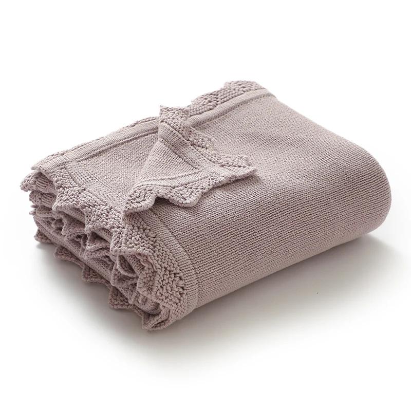 Couvertures en coton avec motif de dessin animé pour nouveau-né, couvertures de couchage pour bébé, 