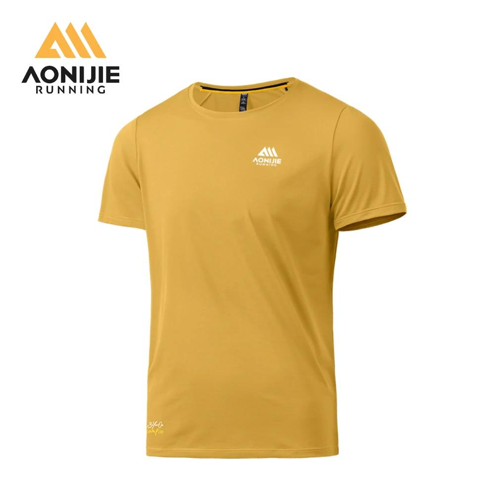 T-shirt sport homme AONIJIE - Haut technique léger respirant confortable pour running entraînement