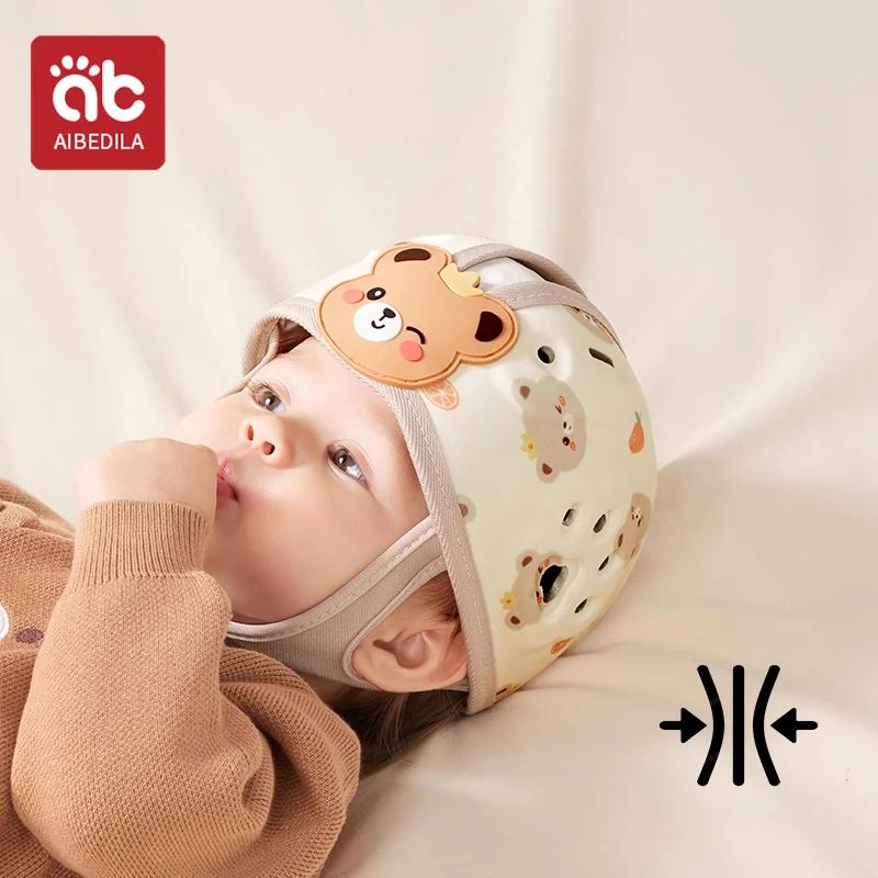 AIBEDILA Protection 360 degrés bébé Anti chute casque réglable enfant en bas âge tête protecteur dou