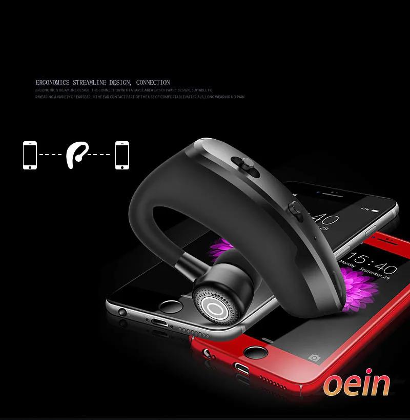 Écouteurs sans fil Bluetooth V9, casque d'écoute, oreillettes de sport, mains libres, pour iPhone Sa