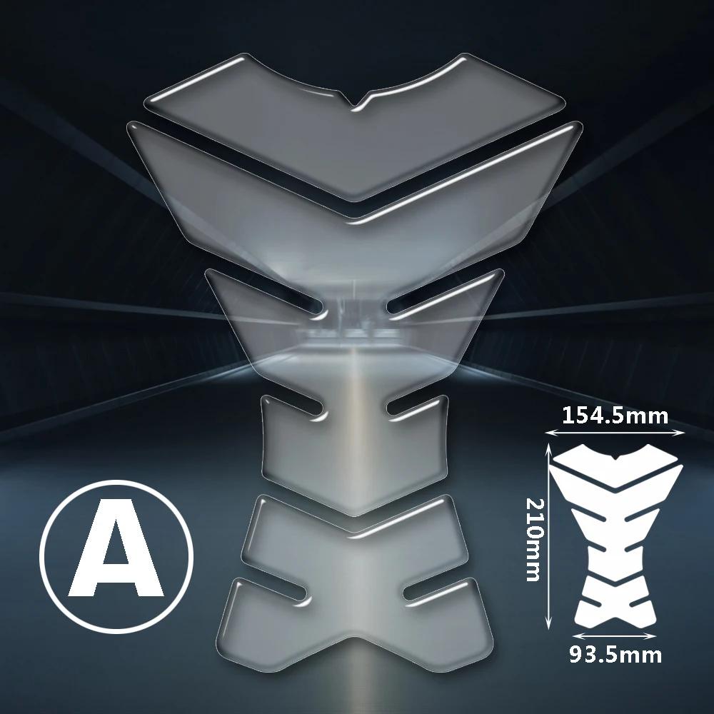 Couvercle de Protection universel transparent en résine 3D pour réservoir de gaz de moto