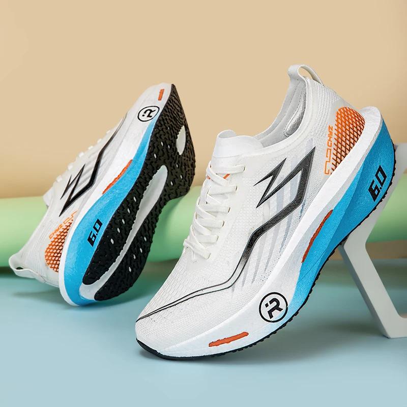 2025 chaussures de sport pour hommes planche de carbone 6.0 course Marathon rebond Stable résistant 