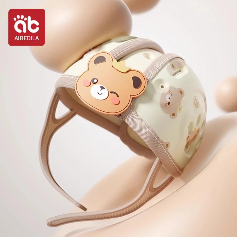 AIBEDILA Protection 360 degrés bébé Anti chute casque réglable enfant en bas âge tête protecteur dou