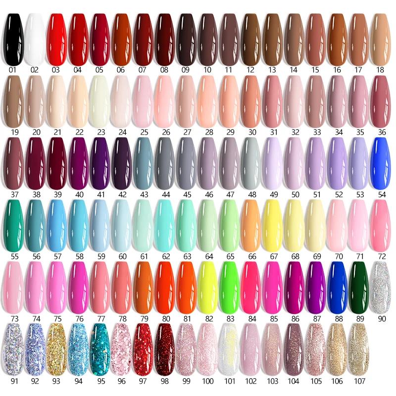 UR SUGAR 7ML Gel à ongles Fresh Macaron 107 couleurs, tout pour la manucure, semi-permanent, à retir