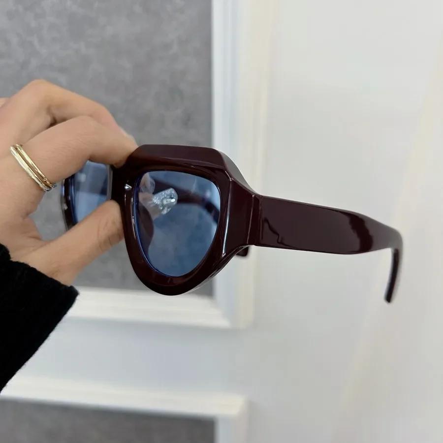 Lunettes de soleil carrées Vintage décontractées pour femmes et hommes, marque classique rétro ronde