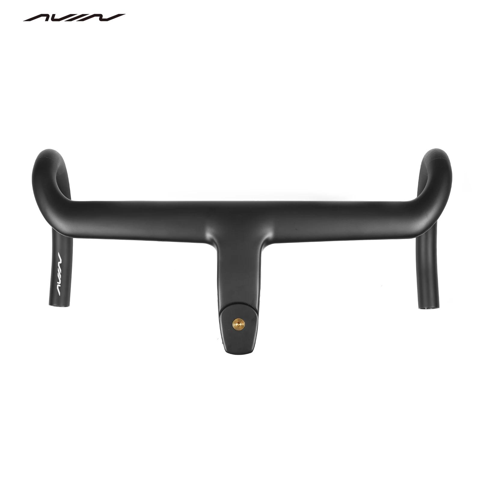 Guidon de route en carbone Avian Falcon II intégré ultraléger T800 graphène Aero course vélo vélo ba