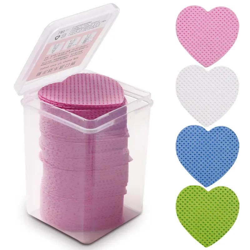 Lingettes en papier coton pour enlever la colle des cils, 200 pièces, lingette buccale de la bouteil