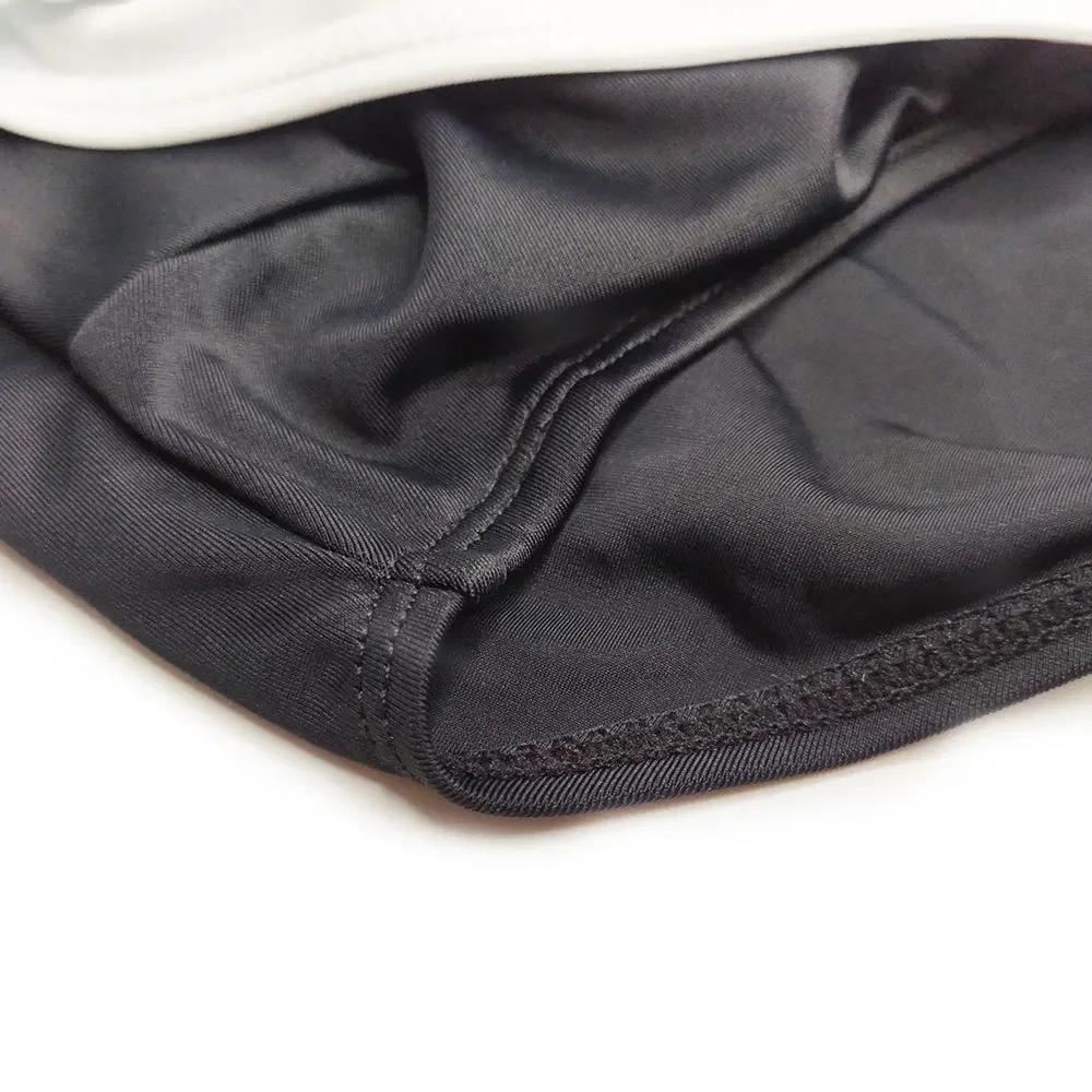 Maillot de bain en maille pour hommes, Sexy, ajouré, cordon de serrage, taille basse, culotte de nat