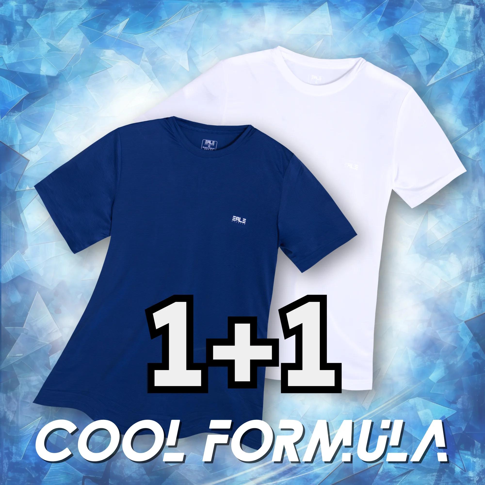 [1+1] T-shirt à manches longues fonctionnel et extensible Macci (Machi) Cool Formula Stripe, T-shirt