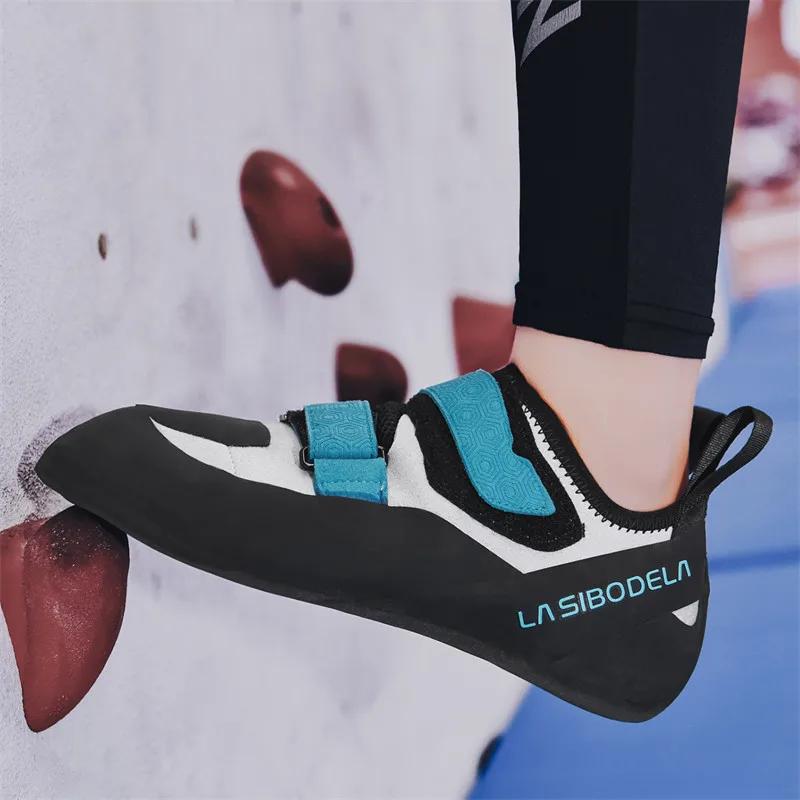 Chaussures d'escalade débutant homme femme intérieur extérieur professionnelles entraînement