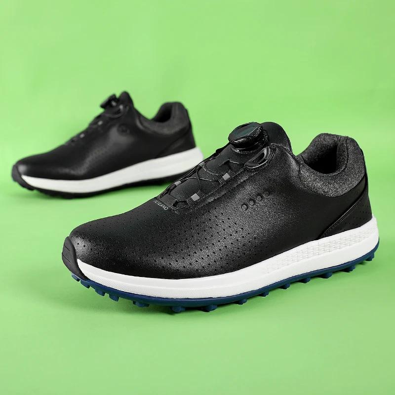 Chaussures de golf à semelle optique solide, baskets de sport en maille respirante, baskets à struct
