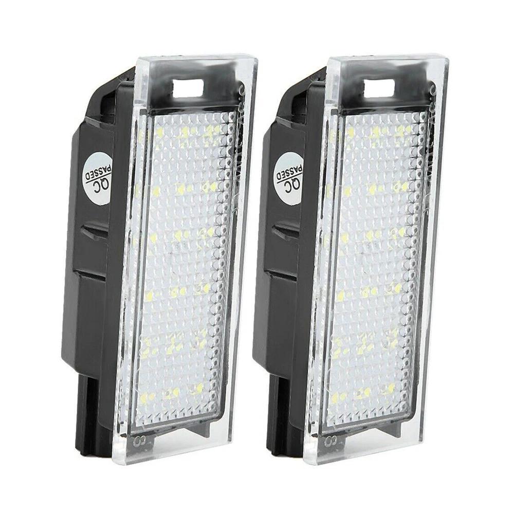 Lampe LED pour plaque d'immatriculation, 2 pièces, pour Renault Clio 3 4Master 2 3 Trafic 3 Megane 2