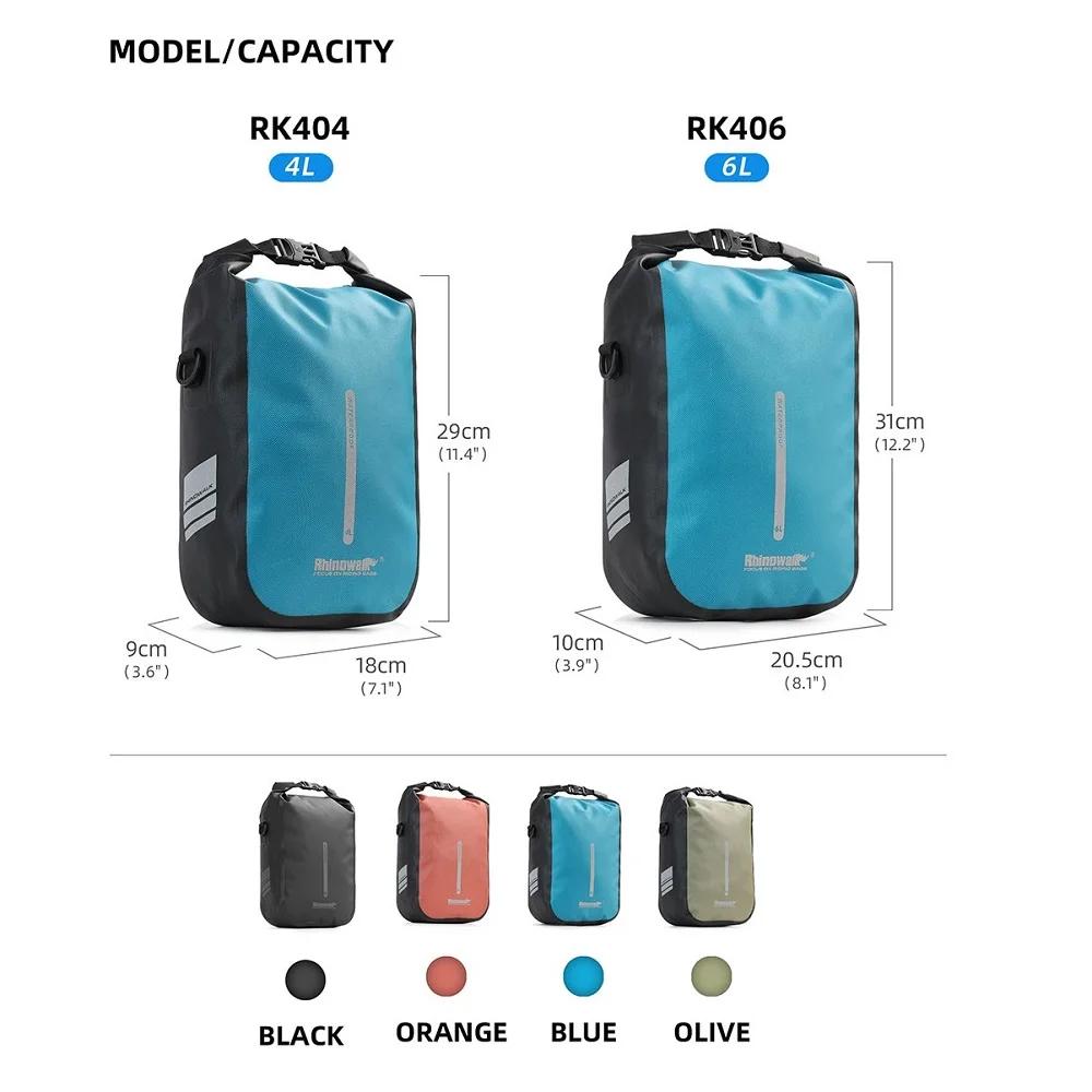 Bal inowalk-Sac à dégagement rapide pour fourche de vélo, sacoche avant étanche pour scooter électri