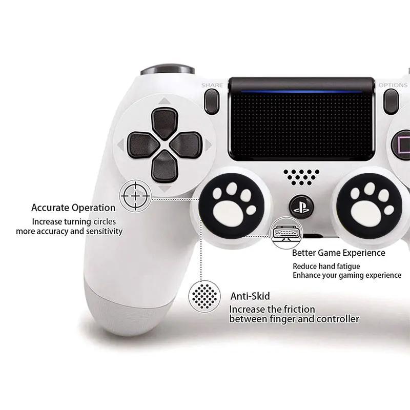 Capuchon de poignée en Silicone souple, 2 pièces, pour Sony Playstation 5 4 PS5 PS4 XBOX Switch Pro,