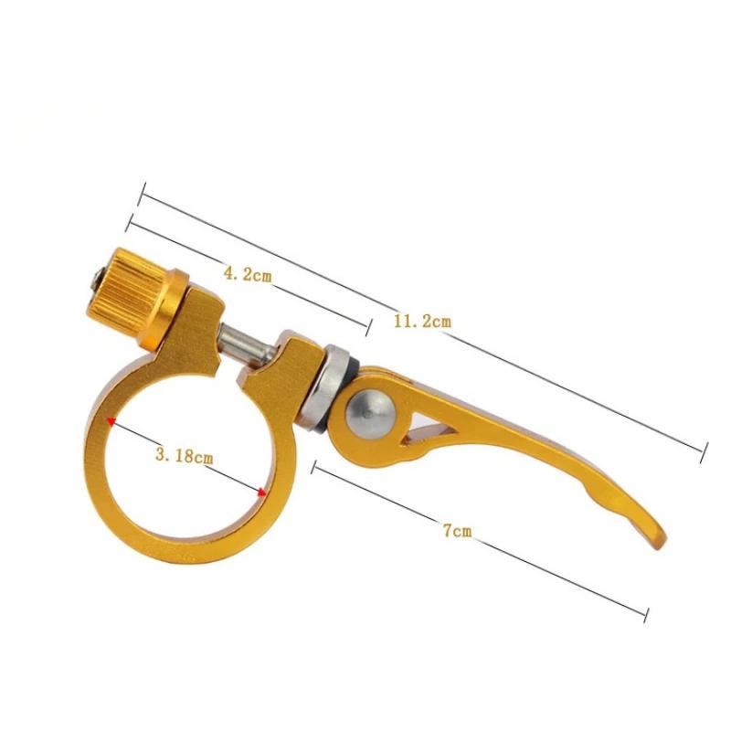 Pinces de tige de selle de vélo 25.4/28.6/31.8/34.9mm, pinces de serrage pour tige de selle de vélo 