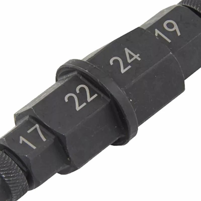 Adaptateur de douille de broche d'appellation hexagonal Allen pour moto, outil de retrait d'opathie,