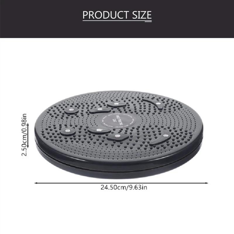 Disque de torsion magnétique pour la taille, planche d'équilibre fitness, appareil d'exercice de mas