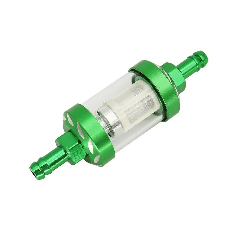 Filtre à essence en verre en alliage d'aluminium CNC, D343 Pit Bike, CRF70, 90, 125, TTR100, 140, KL