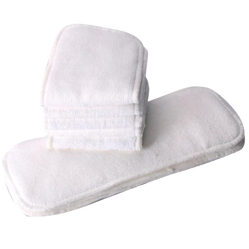 Couche-culotte en microfibre lavable à quatre couches, réutilisable, pour adulte, Durable et respira