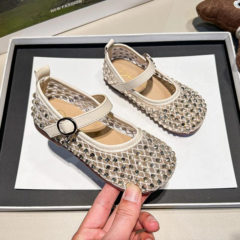 Sandales d'été pour enfants, nouvelles sandales à fond souple pour filles, chaussures de plage décon