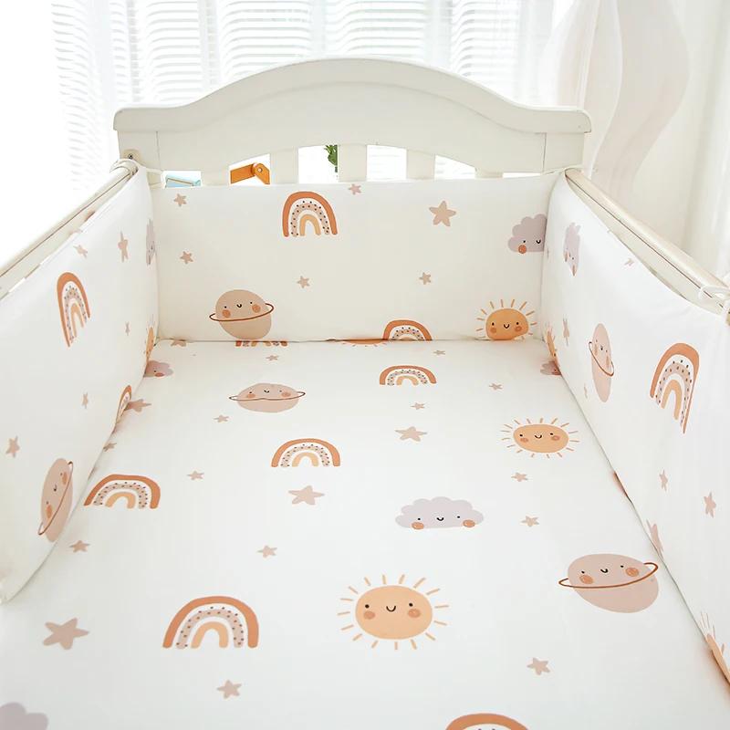 Rail de protection pour berceau de bébé, rembourrage doux, doublure de pare-chocs pour berceau de bé