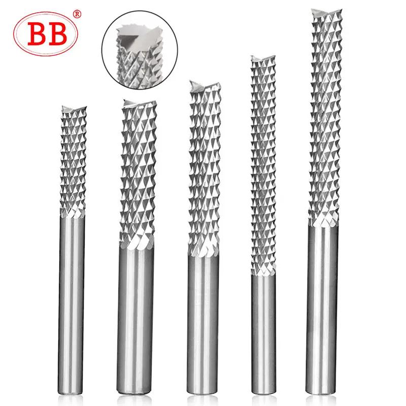 BB fraise à maïs CNC bricolage outil de coupe carbure monobloc gravure routeur Bits PCB bakélite fib