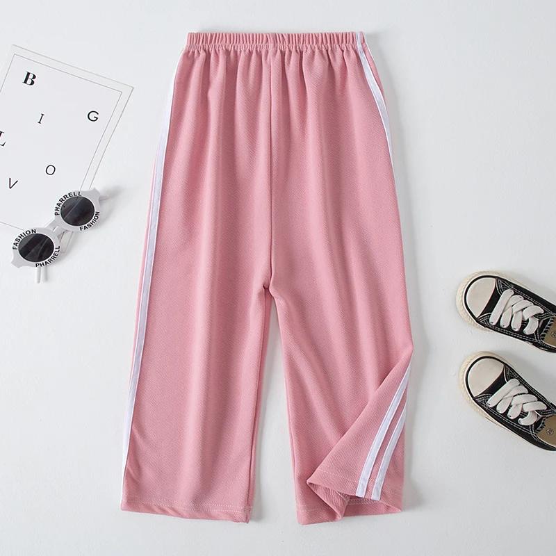 MiniInTheBox-Pantalon d'Été Fin à Jambes Larges pour Garçon et Fille, Vêtement Confortable de Loisir