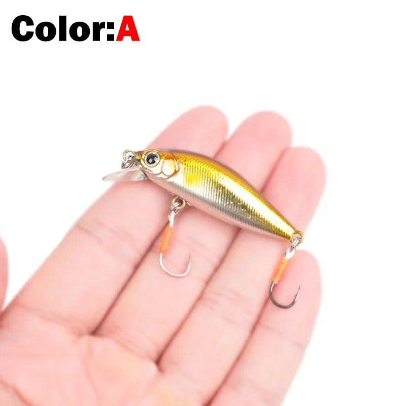 OUTKIT 2022 nouvelle arrivée conception japonaise petits leurres leurre de pêche 3.2g 45mm coulant v