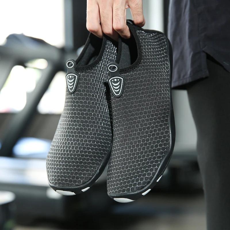 Chaussures d'eau hommes pieds nus séchage rapide baskets plage sports aquatiques randonnée surf