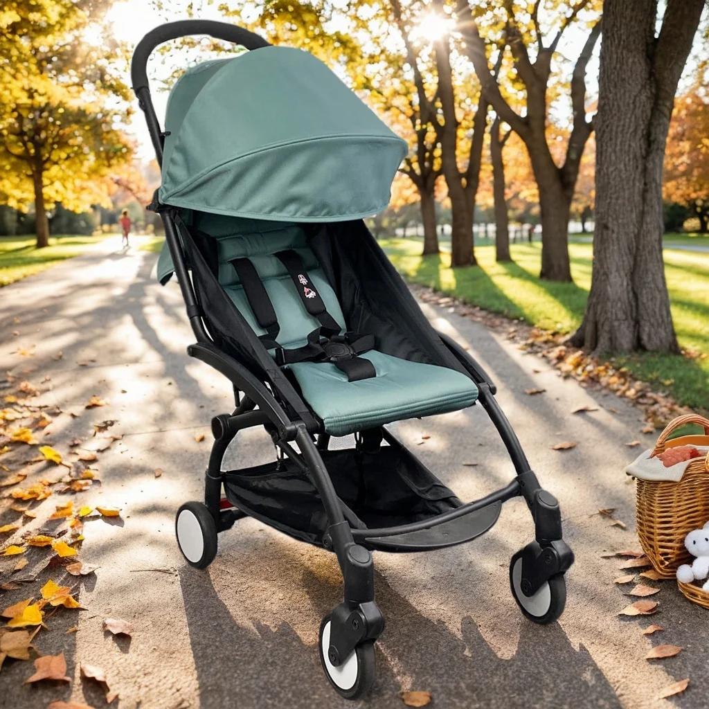 Housse de siège avec dossel, accessoires de poussette, coussin de siège Compatible avec Babyzen YOYO