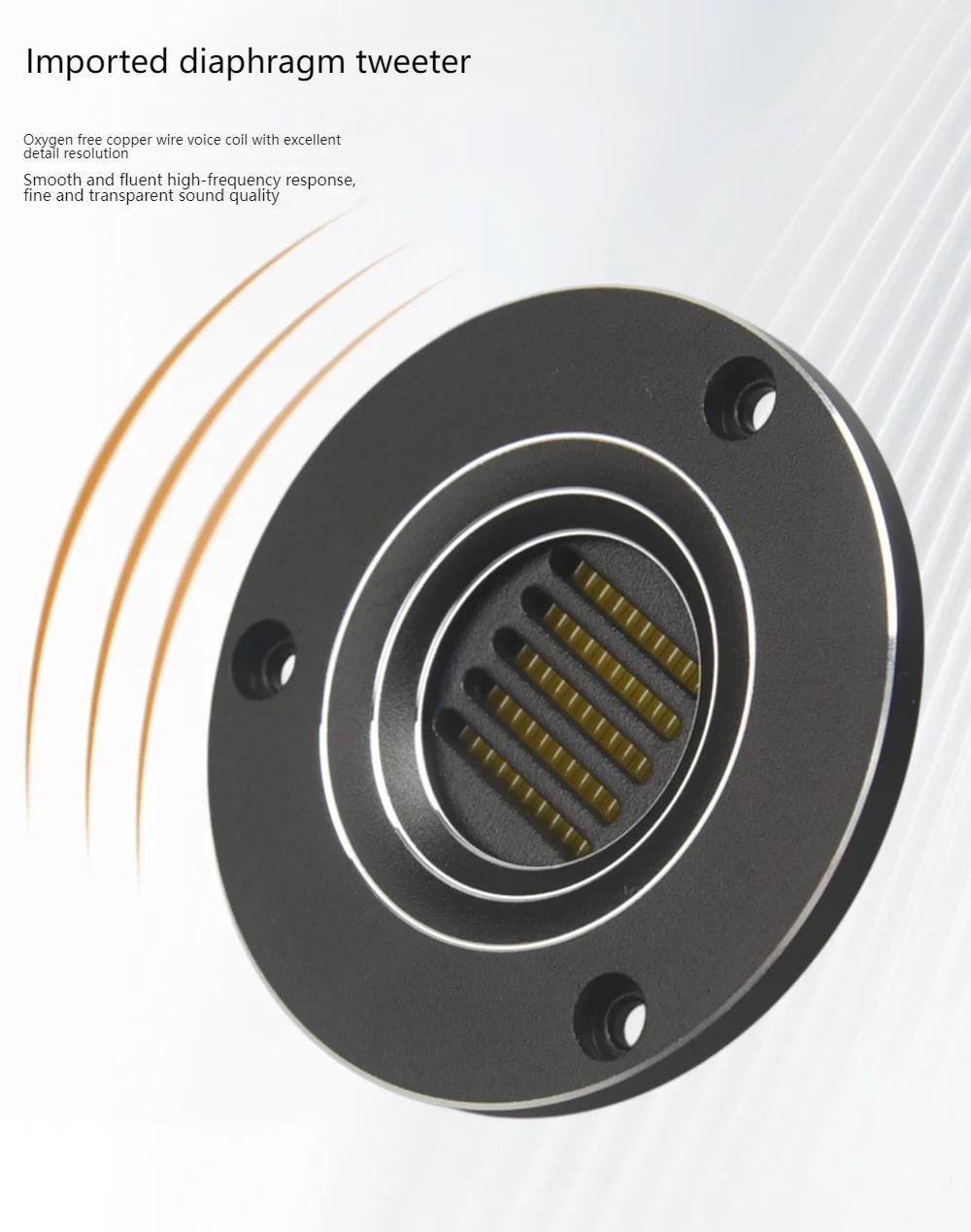 HIFIDIY LIVE hifi Haut-parleur Tweeter 2,5 pouces Air Motion 8OHM 30W AMT-65C Super type courroie po
