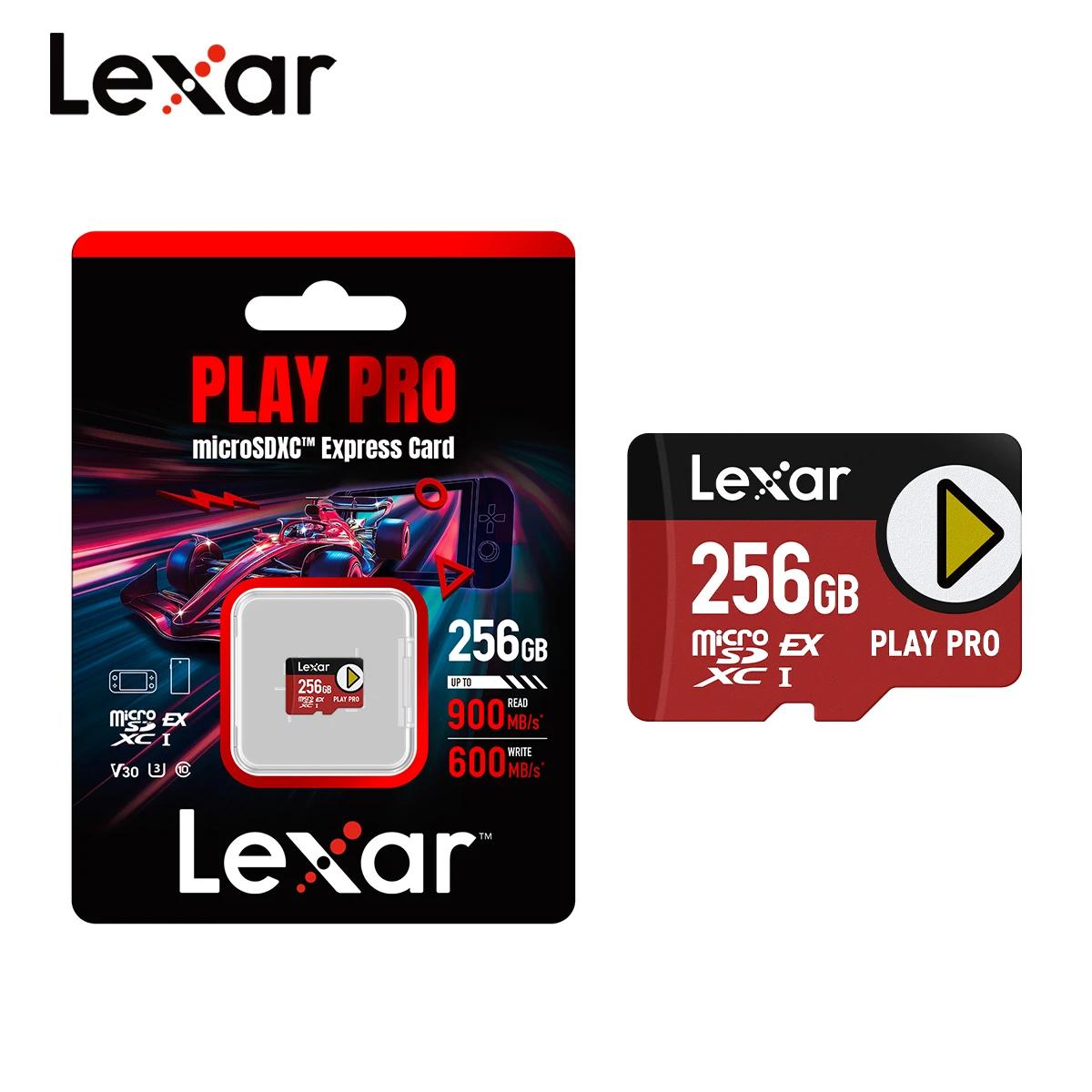 Lexar PLAY PRO carte vitesse de lecture Max 900 mo/s 256GB 512GB 1 to V30 microSDXC carte mémoire Ex
