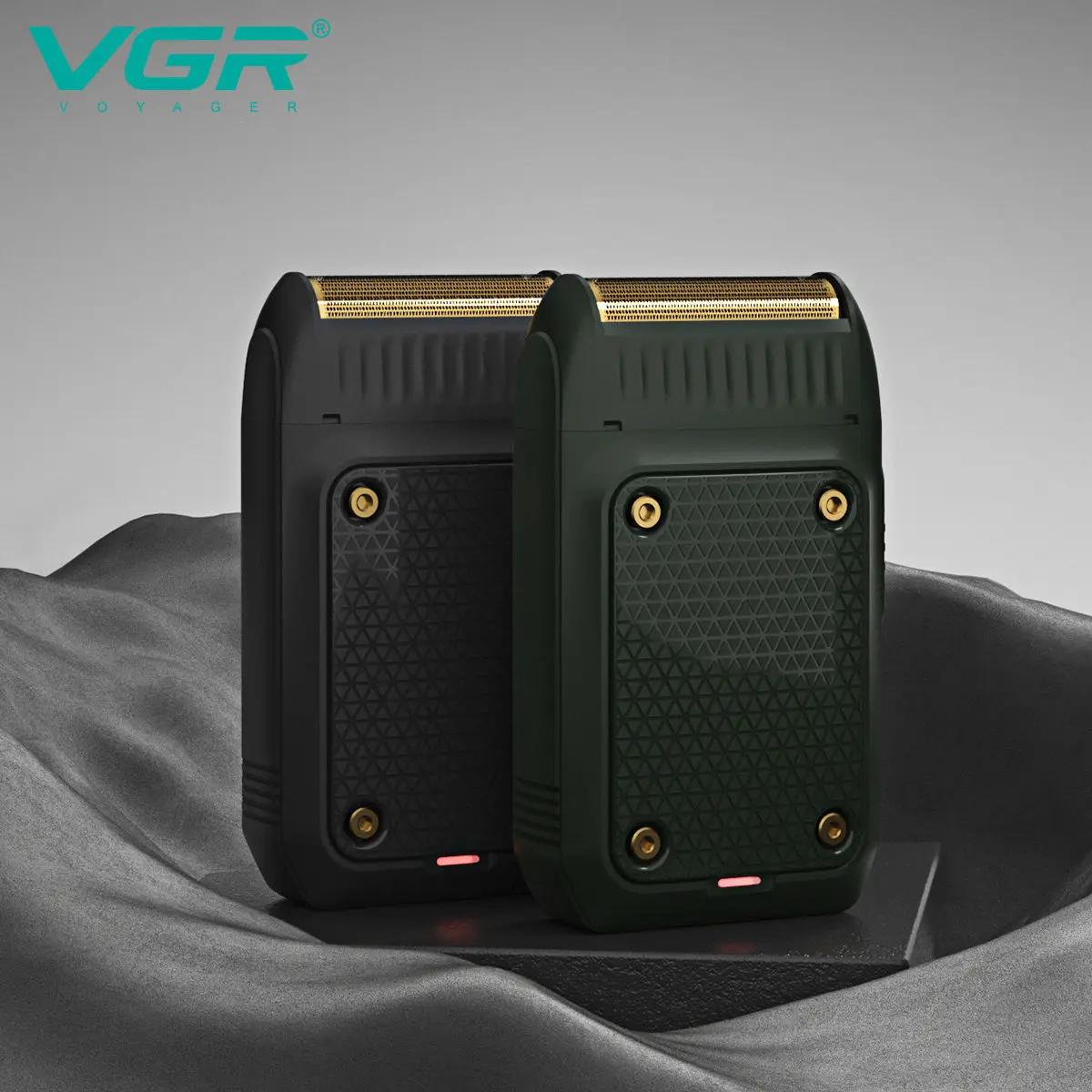 Vgaz353-Rasoir Électrique Professionnel pour Homme, Tondeuse à Cheveux, Rasoirs Rechargeables, Tonde