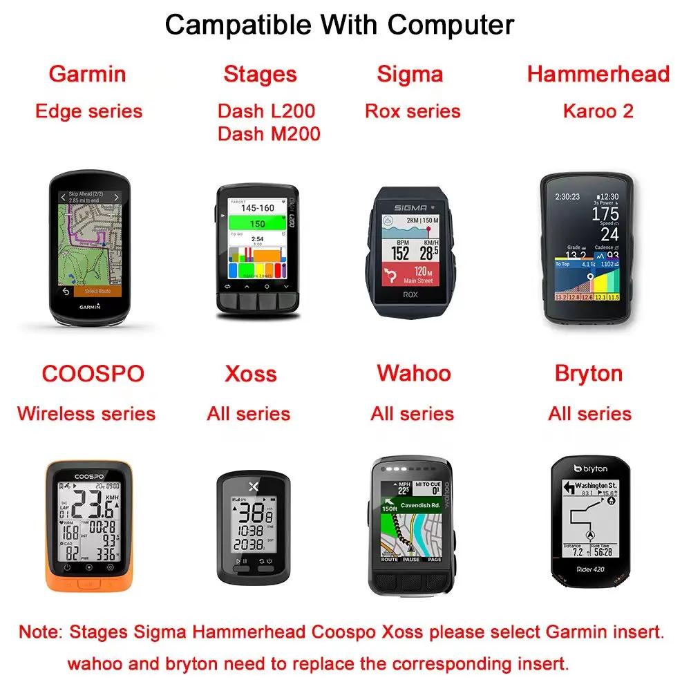 Support combiné Gopro pour vélo avant, pour Garmin Wahoo Bryton Campatible avec guidon Scott Foil Ad