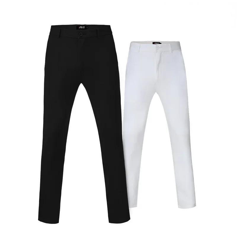 Pantalon long et slim pour hommes, pour le Golf et le Tennis, haute élasticité, résistant à l'usure,