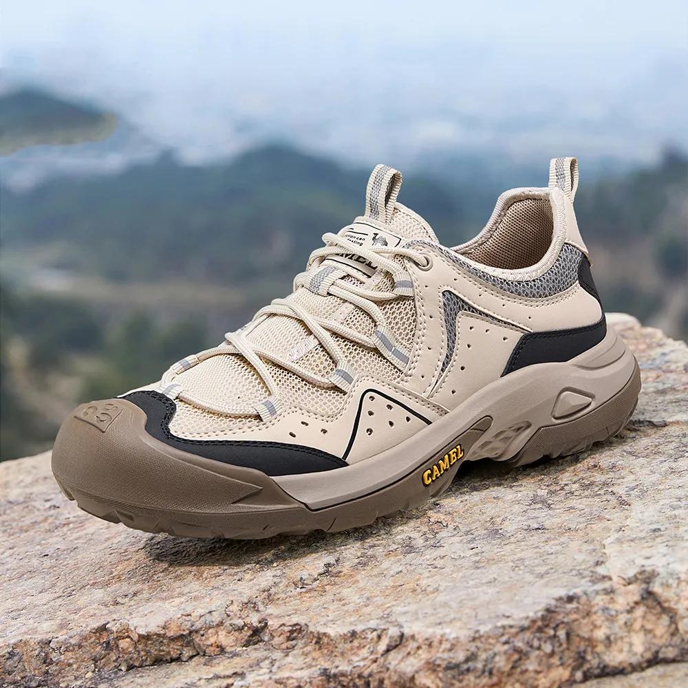 GOLDEN CAMEL-Chaussures de randonnée légères et respirantes pour homme, souliers de sport, de trekki