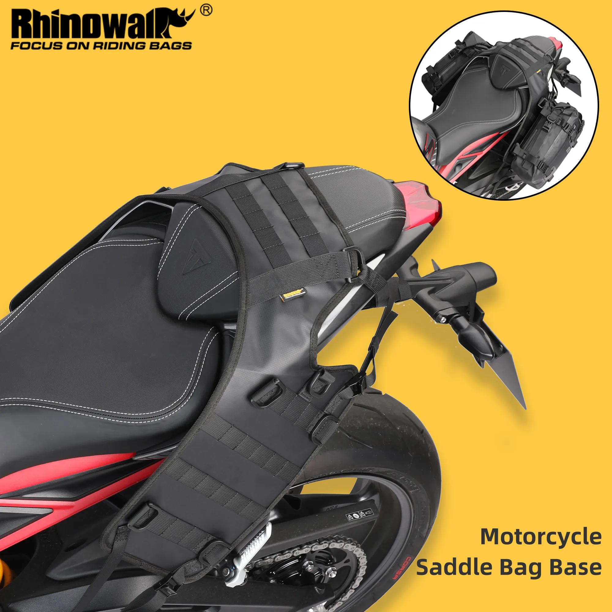 Rhinowalk – Base de selle universelle pour moto, emballage de siège arrière, accessoires de sac laté