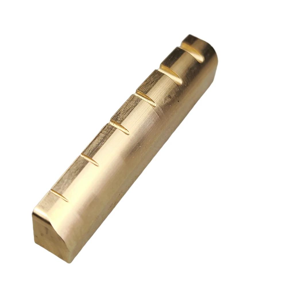 1 pièce de sangle de guitare électrique en laiton massif de 43 mm pour guitares électriques ou acous