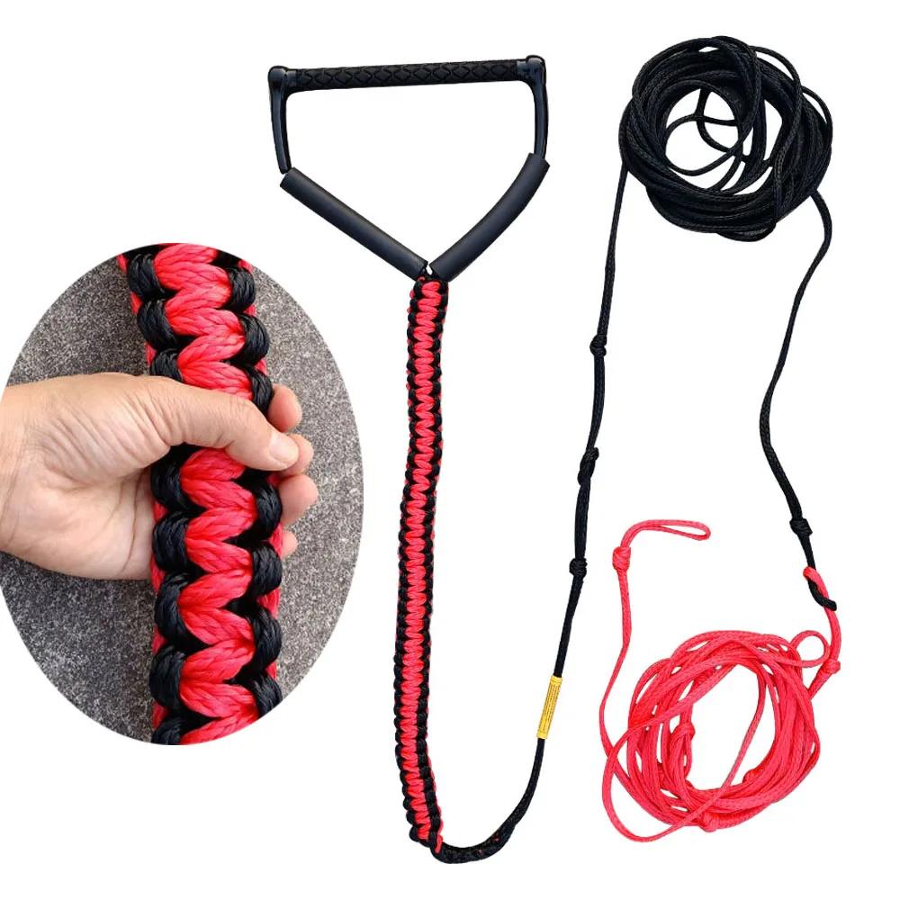 Corde de Ski nautique de 75 pieds, 5 sections, pour sports nautiques, corde de remorquage tressée en