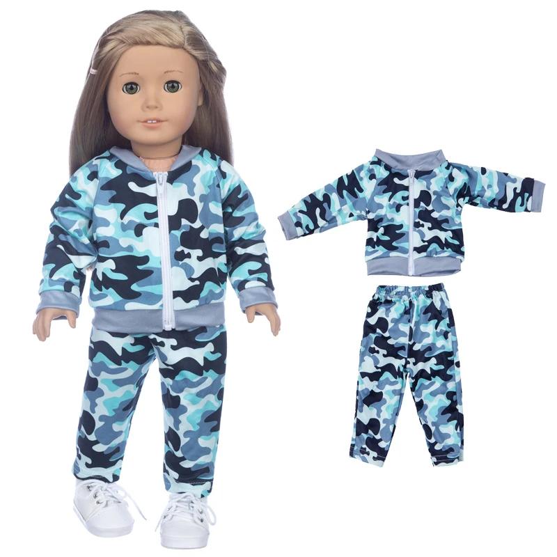 Vêtements de poupée pour fille de 18 pouces, manteau d'hiver, veste de poupée pour bébé de 43cm, ten