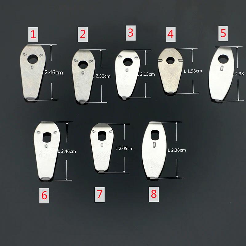 Johonneur Métalliques pour Cuir oral elu, Mélange de Tailles, Accessoires pour Ciseaux de Coiffure, 
