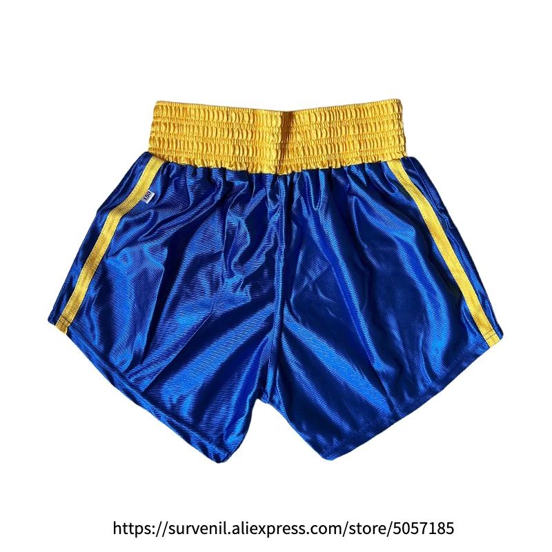Uniforme de boxe muay-thaï pour hommes, femmes et enfants, shorts de boxe, Sanda Wushu, arts martiau
