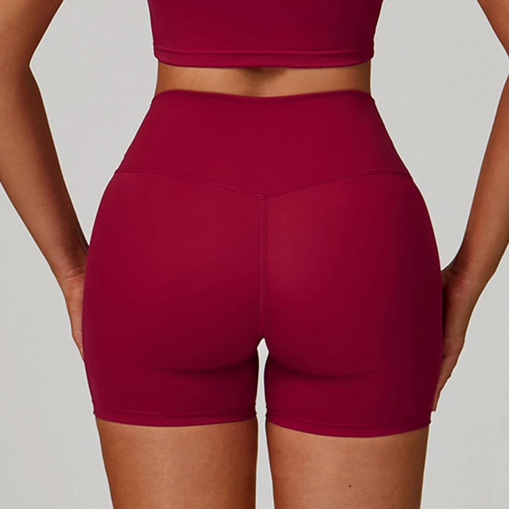 Shorts de yoga pour femmes, shorts de sport respirants pour le cyclisme en extérieur, shorts de fitn